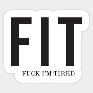 FIT Sticker